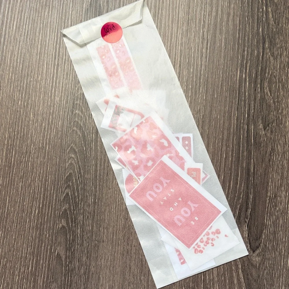❤️$3 Wild Red and Pink Hues Not So Mystery Happy Planner Sticker Set